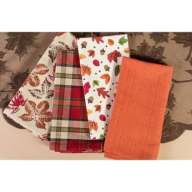 DII Autumn Print Napkin Set/6