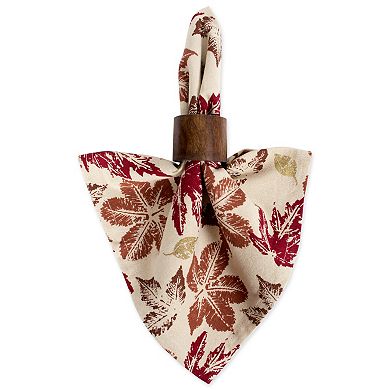 DII Autumn Print Napkin Set/6
