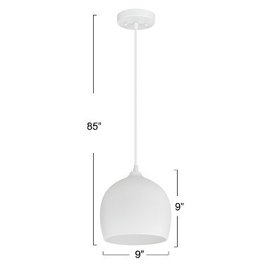 Hello Honey Ceramic Bell-Shaped Pendant Light