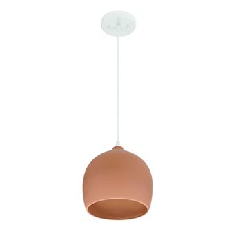 Hello Honey Ceramic Bell-Shaped Pendant Light