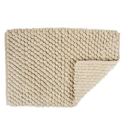 DII Microfiber Bath Mat, 17x24-inches, Taupe