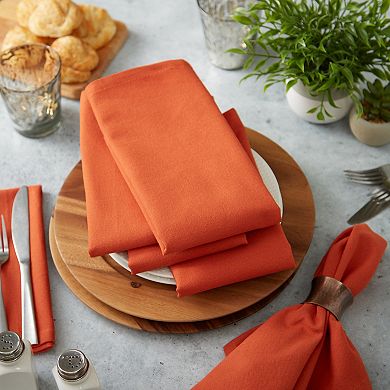 DII Solid 20x20" Cotton Napkin Set 6 Piece