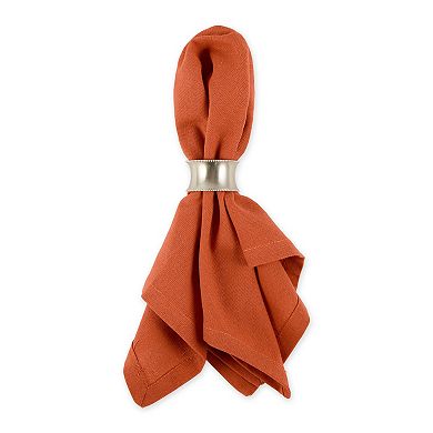 DII Solid 20x20" Cotton Napkin Set 6 Piece