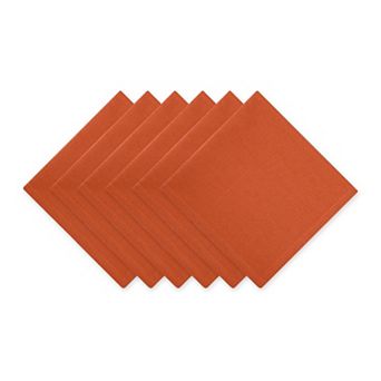 DII Solid 20x20" Cotton Napkin Set 6 pc
