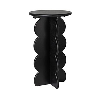 Hello Honey Scalloped Edge Accent Table
