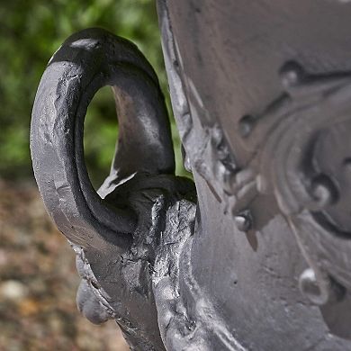 MGO Garden Urn Planter Lightweight Concrete Urn with Roman Design