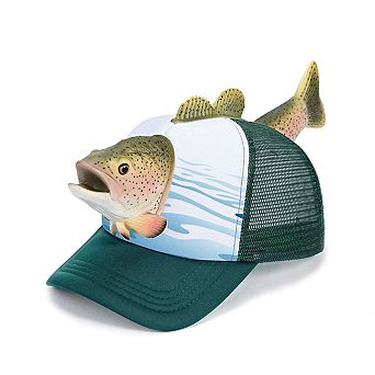3D Funny Hats - Rainbow Trout