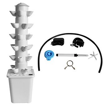 Indoor Hydroponics Growing System, Vertical Tower Garden for Herbs, Vegetables and Fruits