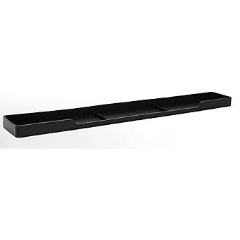 Great Ambitions 30" Magnetic Stove Shelf - 3-Zone Heat Resistant Silicone Spice Rack for Flat Tops