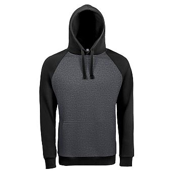 SOLS Unisex Seattle Contrast Raglan Hoodie