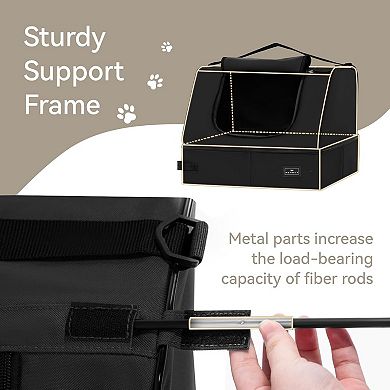 Petsfit Portable Travel Cat Litter Box