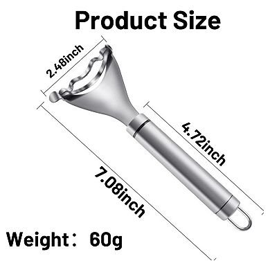 2 Pack Stainless Steel Corn Peeler Tool