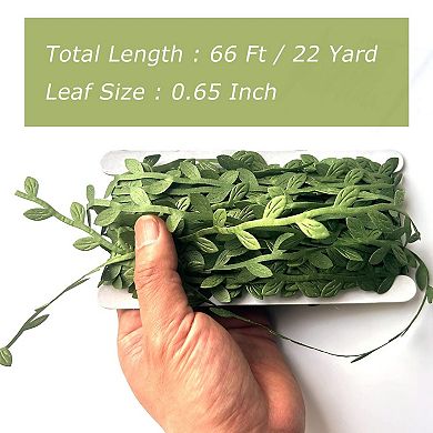 66Ft Artificial Vines Eucalyptus Leaves Garland Wreath Accessory DIY Craft Party Wedding