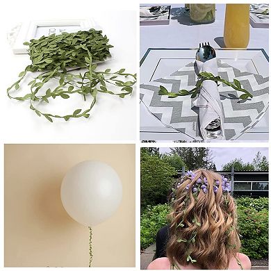 66Ft Artificial Vines Eucalyptus Leaves Garland Wreath Accessory DIY Craft Party Wedding