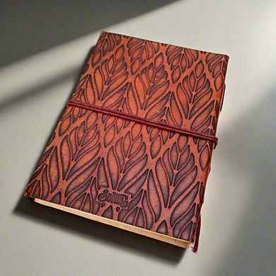 Alice In Wonderland Leather Journal