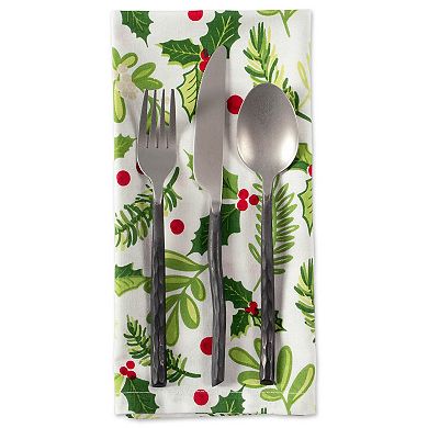 DII Holiday Printed Napkin Set/6