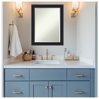 Dalat Beveled Framed Bathroom Vanity Wall Mirror