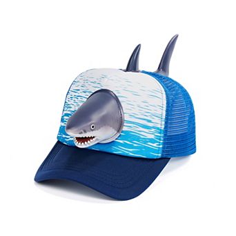 3D Funny Trucker Hats - Shark
