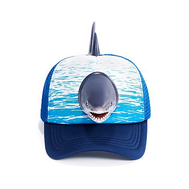 3D Funny Trucker Hats - Shark