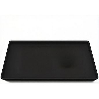 Great Ambitions 19.7"x15" Silicone Coffee Maker Mat with Raised Edge,Heavy Duty Countertop Protector