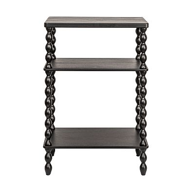 Hello Honey Bobbin Leg Rectangle Wood Accent Table