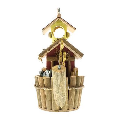 Zingz Home Noah's Ark Birdhouse 12.5x6.5x12.5"