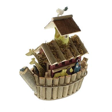 Zingz Home Noah's Ark Birdhouse 12.5x6.5x12.5"