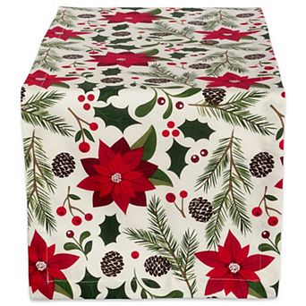 DII Woodland Christmas Table Runner