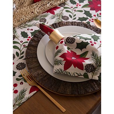 DII Woodland Christmas Table Runner