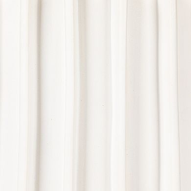 Hello Honey Stoneware Table Lamp with Raised Design, Ivory Glaze