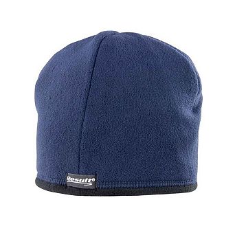 Result Winter Essentials Unisex Adult Reversible Microfleece Bobble Hat