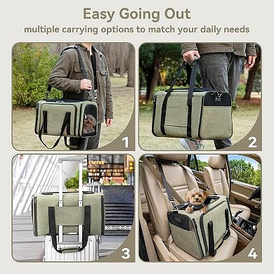 Petsfit Expandable Cat Travel Bag