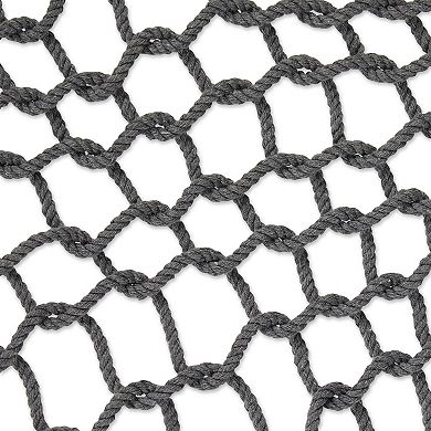 Zingz Home Recycled Cotton Hammock Chair with Wooden Spreader Bar