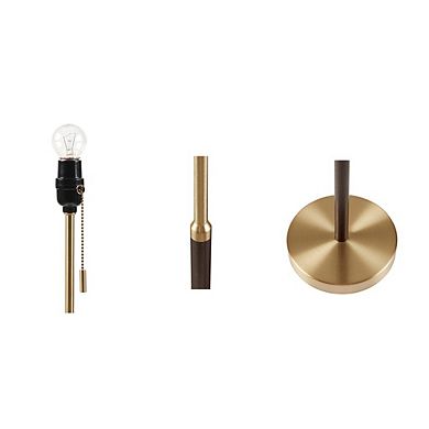 Two-Tone Pull Chain Table Lamp