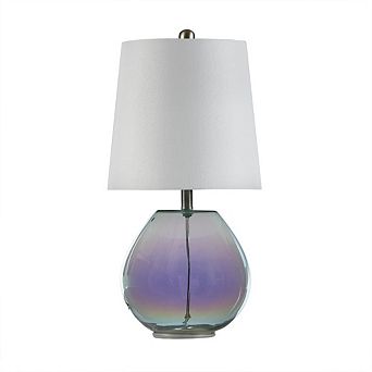 Ranier Iridescent Iridescent Glass Table Lamp