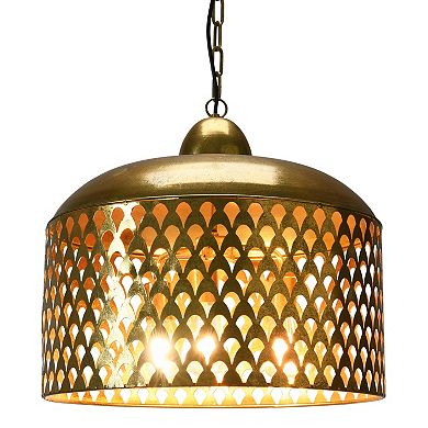 Hello Honey Metal Ceiling Light with Brushed Finish, Gold