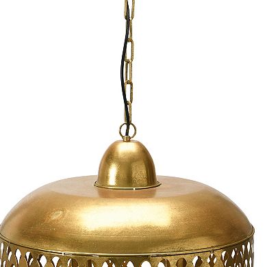 Hello Honey Metal Ceiling Light with Brushed Finish, Gold