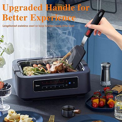 Silicone Spatula Turner 5 Pack Heat Resistant for Nonstick Cookware