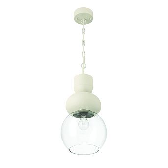 Hello Honey Iron Bubble Pendant, Ivory Finish