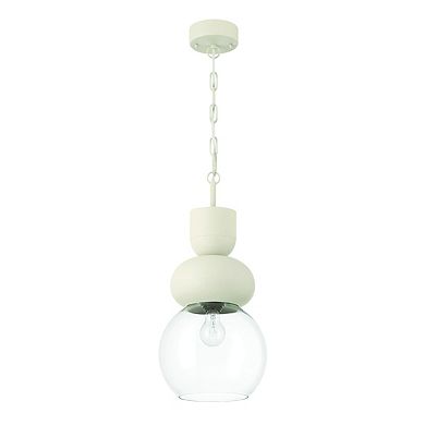 Hello Honey Iron Bubble Pendant, Ivory Finish