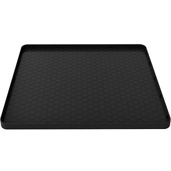 Great Ambitions 22"x19" Water Cooler Mat with Raised Edge, Non-Slip Floor Protector