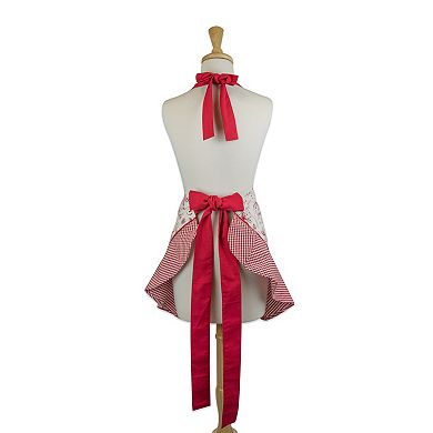DII Cotton Christmas Ruffle Apron