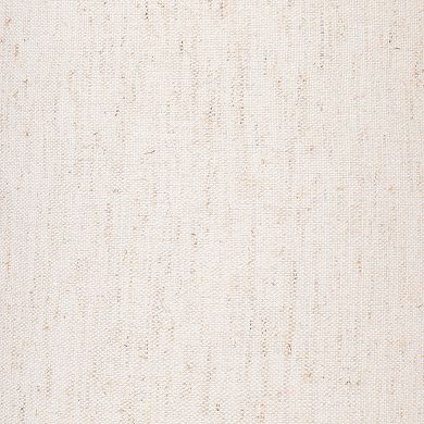 Hello Honey Ceramic Table Lamp with Crossed Base and Linen Shade