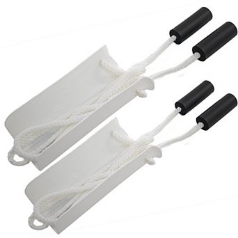 Sock Slider Aid 2 Pack for Seniors Mobility - Adjustable 40" Ropes, Foam Handles & Anti-Slip