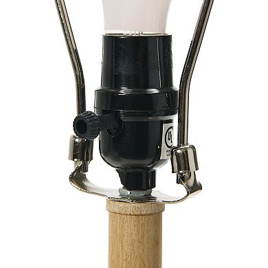 Hello Honey 12" Round Cement Desk Lamp