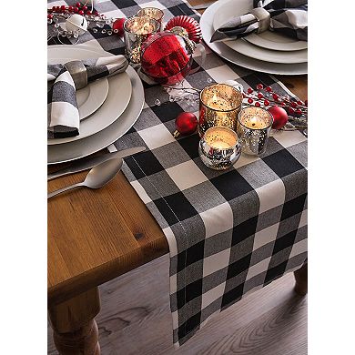 DII Buffalo Check Table Runner