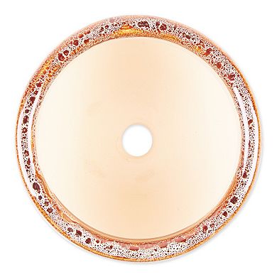 Zingz Home Round Ceramic Herb Planter Set of 3