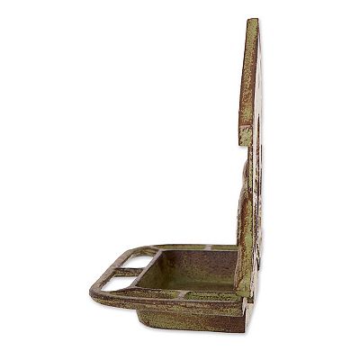 Zingz Home Wall Mounted Cast Iron Bird Feeder