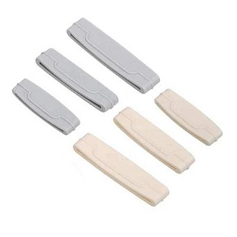 6 Pack Tube Squeezer Set Plastic Toothpaste Dispenser Bathroom Tool