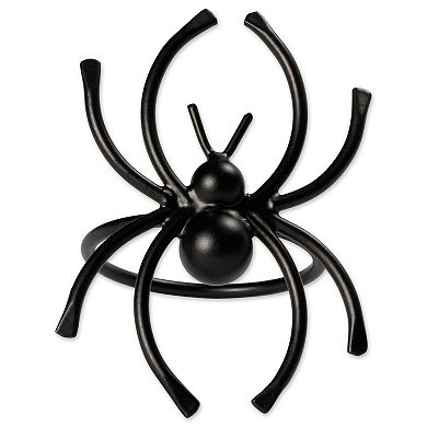 DII Spider Napkin Ring Set/6